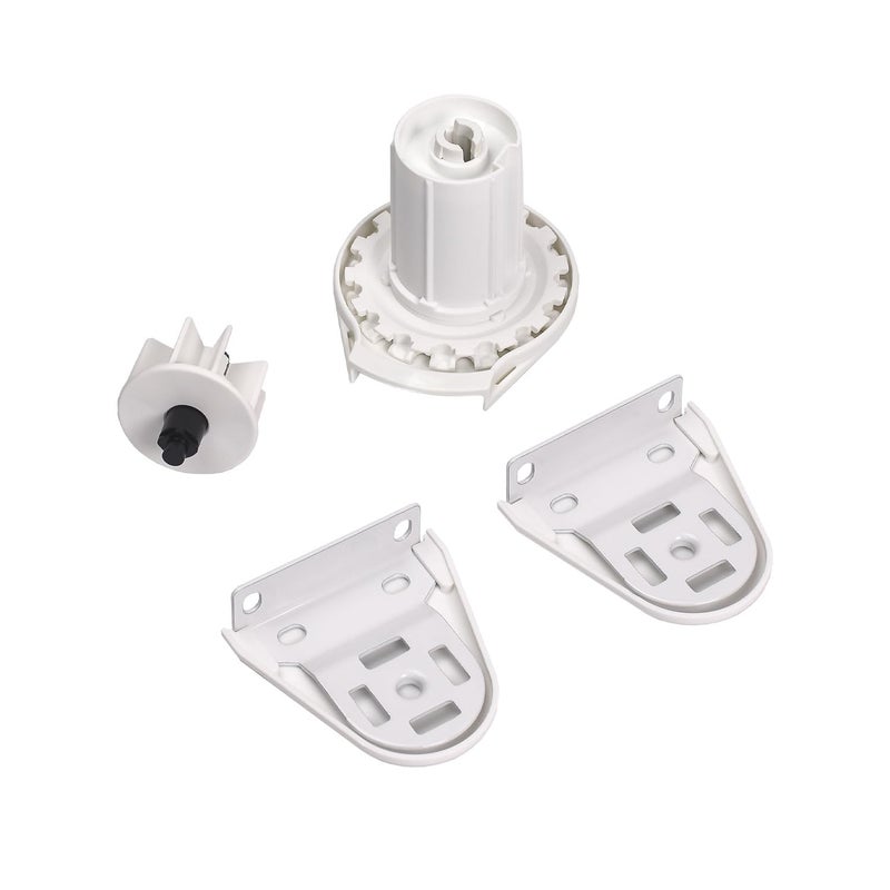 Rollerhouses RHSA38-A 38mm Metal Roller Blind Fittings Repair Parts Kit Brackets Heavy Duty 1.5 Inch/Rollease Skyline Roller Shade Mounting Brackets - Image 1